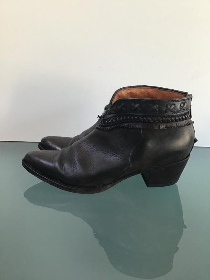 GRATIS VERZENDEN | SENDRA Bohemian bruine boots 38, Kleding | Dames, Schoenen, Zo goed als nieuw, Lage of Enkellaarzen, Bruin