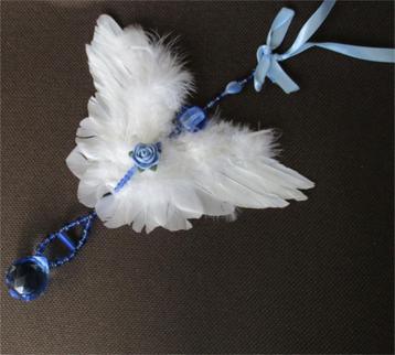 BB.Design - Suncatcher - beschermengel Michael - blauw  beschikbaar voor biedingen