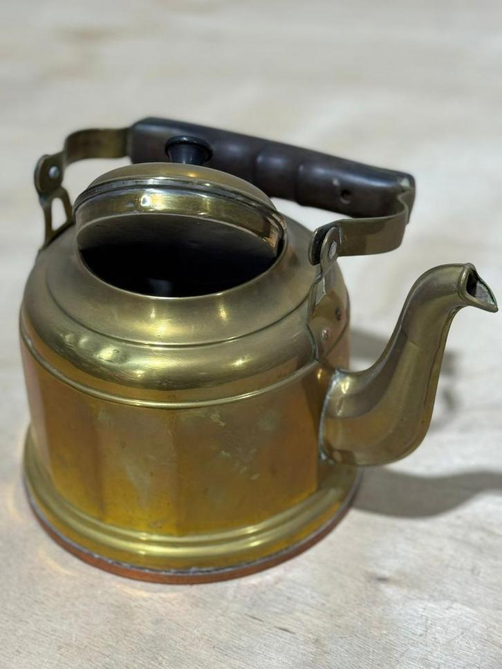 Koperen fluitketel – vintage, Antiek en Kunst, Antiek | Koper en Brons, Ophalen of Verzenden