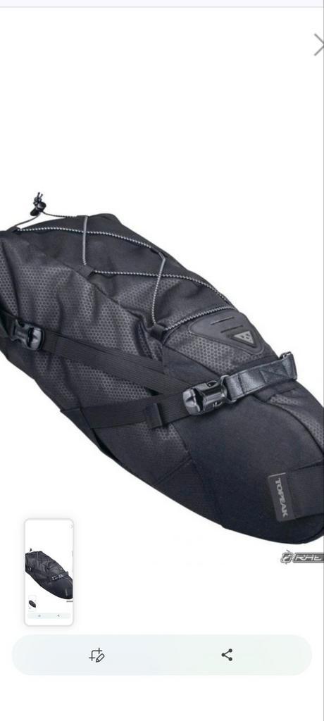 Topeak Backloader Zadeltas 10L ongebruikt, Fietsen en Brommers, Fietsaccessoires | Fietstassen, Zo goed als nieuw, Ophalen of Verzenden