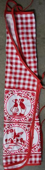 keuken schilder hobby schort oud- holland koe rood/wit NIEUW, Ophalen of Verzenden, Nieuw, Rood, Schort