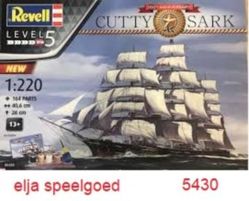 Zeilboot Cutty Sark Revell | Nr. 5430 | 1:220 modelbouw beschikbaar voor biedingen