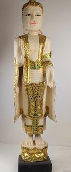 beeld Boeddha thailand hout, Ophalen, Zo goed als nieuw