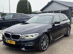BMW 5 Serie Touring 520D M-Pakket 2018 NL Auto (bj 2018), Automaat, 4 cilinders, 2000 kg, Zwart