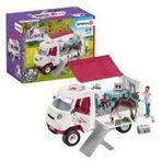 Schleich Horse Club mobiele dierenarts + veulen (art 42370), Ophalen of Verzenden, Gebruikt