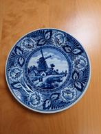 Delfts blauw bord met molen - 23 cm, Ophalen