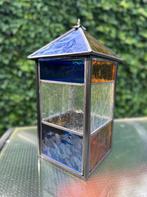 Glas in lood lantaarn - handgemaakt, Huis en Inrichting, Overige materialen, 25 tot 50 cm, Nieuw, Ophalen of Verzenden