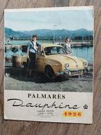 Renault Dauphine Palmarès 1956 Brochure, Boeken, Auto's | Folders en Tijdschriften, Gelezen, Renault, Ophalen of Verzenden, Renault
