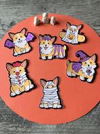10 Halloween Corgi Stickers, Ophalen of Verzenden, Nieuw, Meerdere stickers