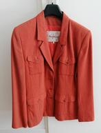 Nette oranje jurk met bijpassend jasje/colbert mt 38-40, Maat 38/40 (M), Kostuum of Pak, Expresso, Oranje
