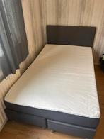 Leen Bakker Boxspring Alta 1.20 x 2.00, Ophalen, Zo goed als nieuw, Twijfelaar, 120 cm