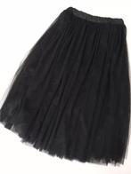 Vintage tule zwarte rok. met 2 ogen., Antiek en Kunst, Antiek | Kleding en Accessoires, Ophalen of Verzenden, Dames