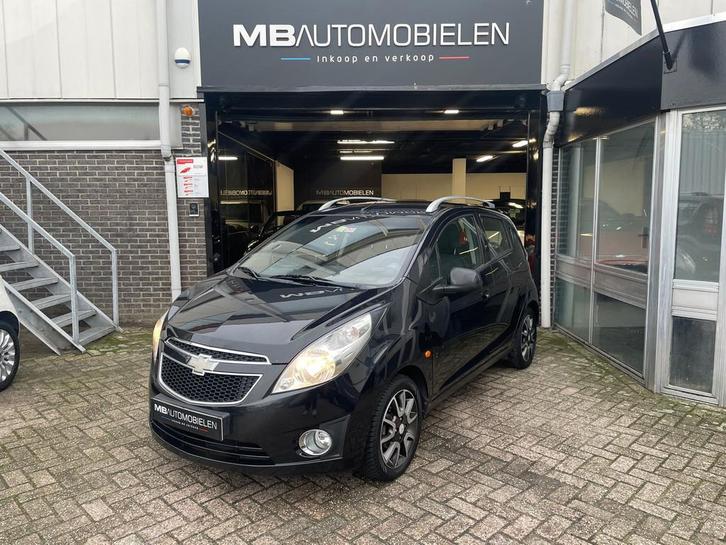 Chevrolet Spark 1.0 16V LS Bi-Fuel/5 Deurs/Zwart/Elect.Ramen, Auto's, Chevrolet, Bedrijf, Te koop, Spark, ABS, Airbags, Airconditioning
