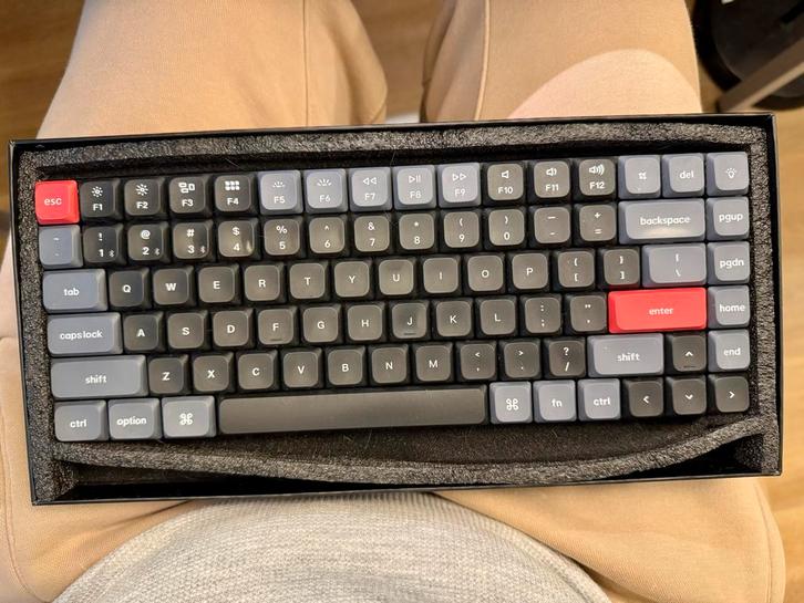 Keychron K3 Pro - Draadloos Mechanisch Toetsenbord, Computers en Software, Toetsenborden, Zo goed als nieuw, Qwerty, Draadloos