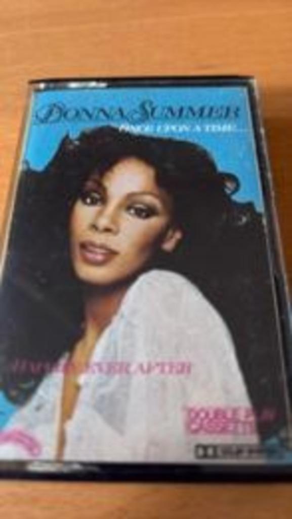 Donna Summer Casablanca muziek cassette LP once upon a time, Cd's en Dvd's, Cassettebandjes, Gebruikt, Origineel, R&B en Soul