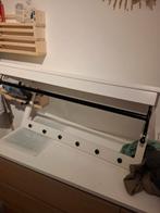 IKEA Kapstok Wit met Zwarte Haken, Huis en Inrichting, Woonaccessoires | Kapstokken, Ophalen, Gebruikt