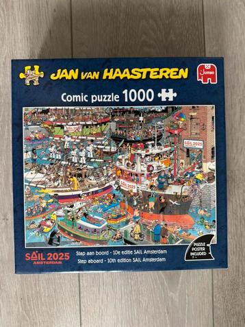 Jan van Haasteren, Sail 2025. 1000 stukjes beschikbaar voor biedingen