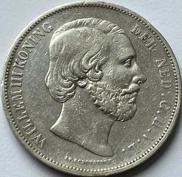 Zilveren rijksdaalder 1867 beschikbaar voor biedingen