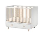 Babybedje met lade (60x120cm) en matras., Kinderen en Baby's, Kinderkamer | Bedden, Ophalen, Zo goed als nieuw, Minder dan 140 cm