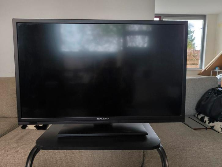 Salora 32" led tv met ingebouwde DVD speler, Audio, Tv en Foto, Televisies, Gebruikt, Overige merken, 50 Hz, Ophalen