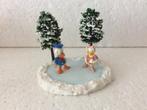 schaats vijver voor kerstdorp met Disney figuren, Verzamelen, Disney, Ophalen, Donald Duck, Zo goed als nieuw, Beeldje of Figuurtje