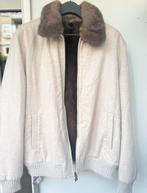Cesare Attolini Beige Kasjmier Jas Met Mink Voering, Kleding | Heren, Ophalen of Verzenden, Nieuw, Maat 56/58 (XL), Beige