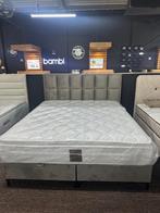 Luxe boxspring actie €795, Ophalen, 180 cm, 200 cm, Stof