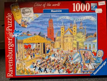 Ravensburger puzzel MAASTRICHT 1000sts beschikbaar voor biedingen
