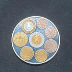 1 oz zilveren munt vd eurostaten Duitsland 2002, Postzegels en Munten, Edelmetalen en Baren, Ophalen of Verzenden, Zilver