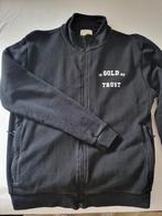 In gold we trust vest zwart maat 176, Kinderen en Baby's, Kinderkleding | Maat 176, Trui of Vest, Ophalen of Verzenden, Zo goed als nieuw