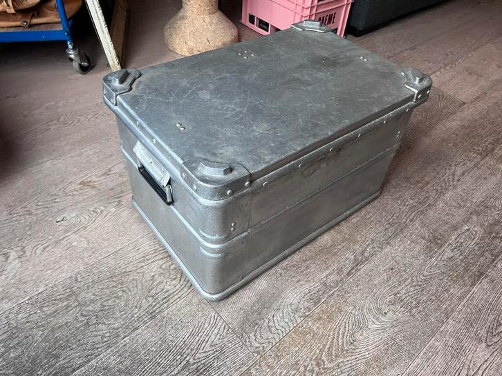Zarges Aluminium Kist - Robuust en Praktisch, Doe-het-zelf en Verbouw, Kratten en Dozen, Gebruikt, Bak of Kist, 50 tot 75 cm, Minder dan 35 cm