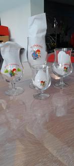Chouffe bierglazen 4 stuks, Ophalen of Verzenden, Zo goed als nieuw, Glas of Glazen, Overige merken