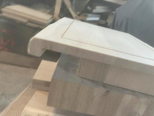 Houten Snijplank met Antislip Rand massief Eken €100.-, Huis en Inrichting, Keuken | Keukenbenodigdheden, Zo goed als nieuw, Ophalen