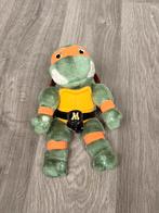Vintage 1989 Teenage Mutant Ninja Turtles Michelangelo Plush, Ophalen of Verzenden, Gebruikt