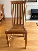 Teak houten eethoek 6 personen, Ophalen, Gebruikt, 75 cm of meer, 60 cm of meer