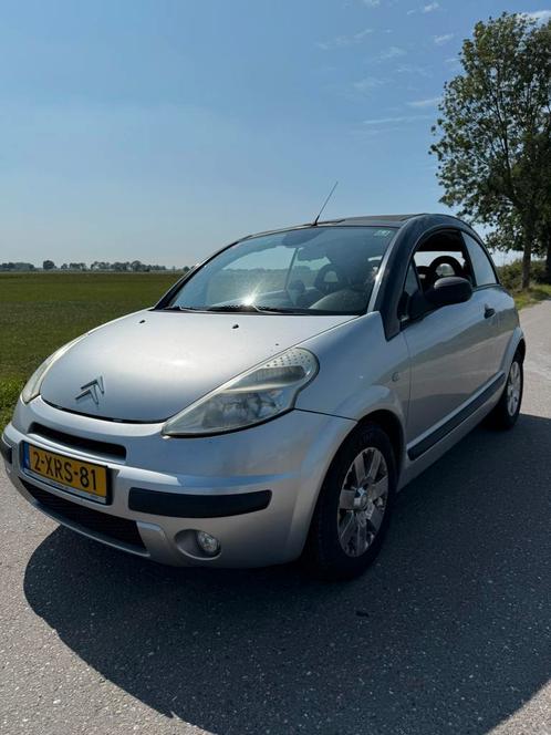 Citroën C3 1.4 I Pluriel 2005 Grijs, Auto's, Citroën, Bedrijf, C3, Benzine, D, Cabriolet, Handgeschakeld, Geïmporteerd, Zilver of Grijs