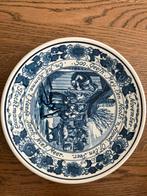 Delftsblauw bord puntgaaf, Ophalen of Verzenden