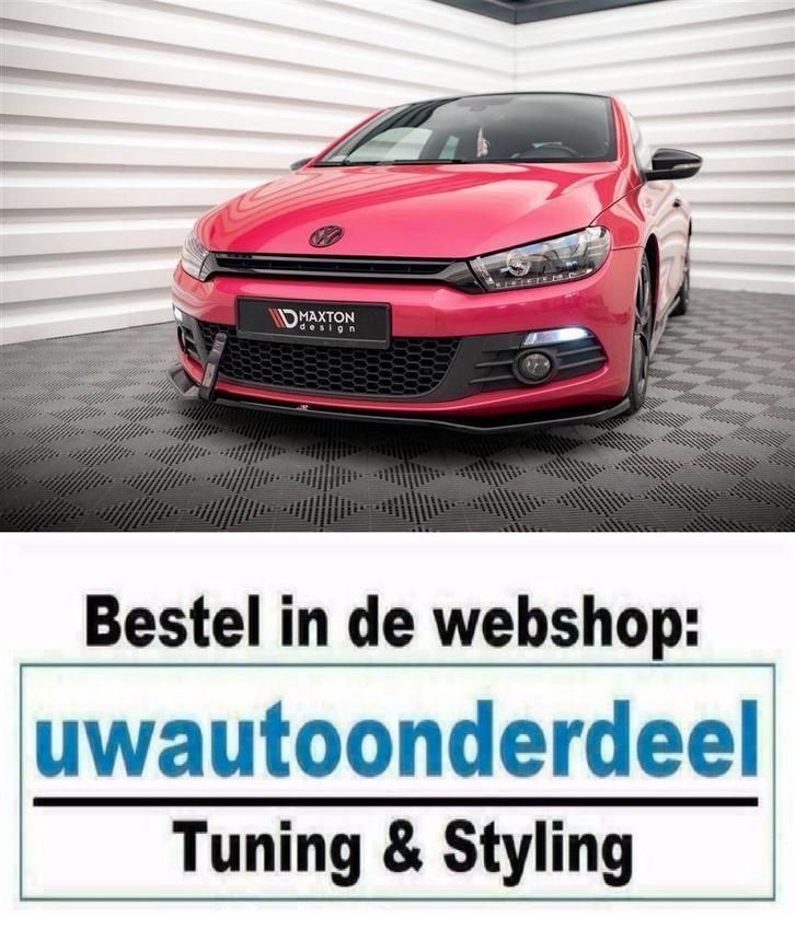 Maxton Design Spoiler Splitter Lip Voor Vw Scirocco, Auto diversen, Tuning en Styling, Ophalen of Verzenden