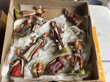 Kerststal 13-delig, Italiaanse stijl beschikbaar voor biedingen