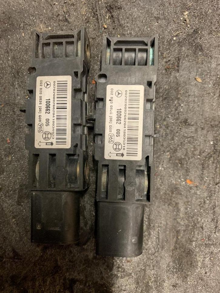 Mercedes-Benz S-klasse W220 crash sensor, Auto-onderdelen, Elektronica en Kabels, Mercedes-Benz, Gebruikt, Ophalen of Verzenden