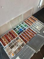 Verdeelbakken glaskralen houtkralen metaalkralen, Ophalen of Verzenden, Zo goed als nieuw, Kraal