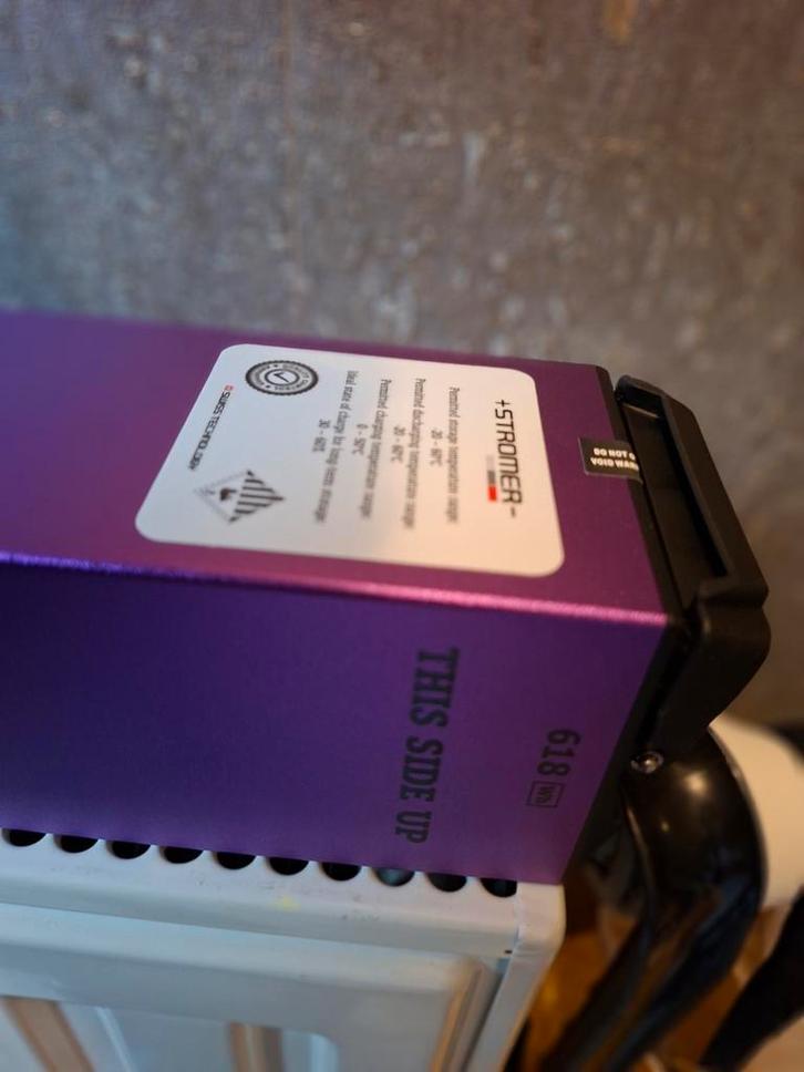 Stromer ST618 Fietsaccu in Doos, Fietsen en Brommers, Fietsaccessoires | Fietsaccu's, Zo goed als nieuw, Ophalen of Verzenden