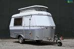 Eriba Touring Puck 120 2003 Hefdak Lichtgewicht Lengteslaper, Caravans en Kamperen, Caravans, Standaardzit, Tot en met 2, Reservewiel