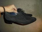 P89) leer suede schoenen veter humberto maat 43, Humberto, Ophalen of Verzenden, Zo goed als nieuw