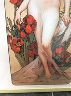 Unieke Alphonse Mucha Wereld Art Nouveau dag Print Poster #9, Antiek en Kunst, Kunst | Litho's en Zeefdrukken, Verzenden