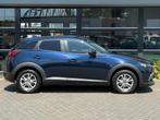Mazda CX-3 2.0 SkyActiv-G 120 Dynamic Navi Automaat NAP APK, 1998 cc, Stof, 4 cilinders, Blauw