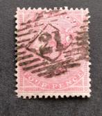 ENGELAND Victoria 4d. rose SG66a, Postzegels en Munten, Postzegels | Europa | UK, Verzenden, Gestempeld