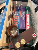 Een tas vol gezelschapsspellen, Ophalen