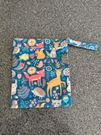 Prachtige nieuwe blauwe wetbag met bosdieren, wasbare luiers, Kinderen en Baby's, Badjes en Verzorging, Overige typen, Onbekend