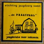 sticker - stichting Jeugdzorg Soest - de Praatpaal, Verzamelen, Ophalen of Verzenden